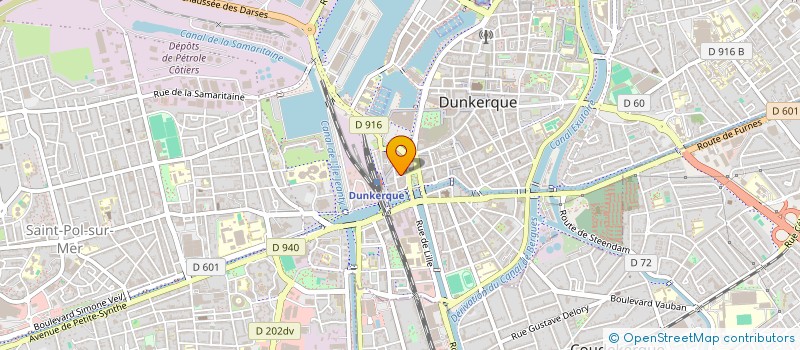 localisation de l'entreprise CDK FAMILY à DUNKERQUE