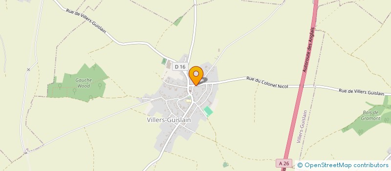 localisation de l'entreprise CDKIMMO  VILLERS-GUISLAIN