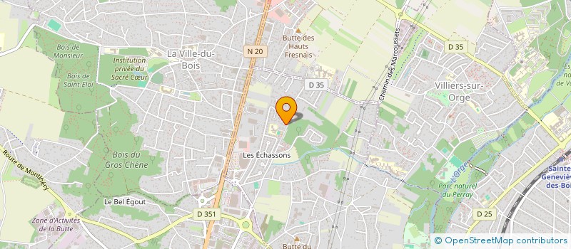 localisation de l'entreprise CDKL5 ALLIANCE FRANCOPHONE à LONGPONT-SUR-ORGE