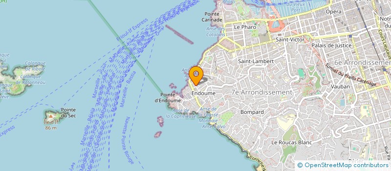 localisation de l'entreprise CDKLM à MARSEILLE