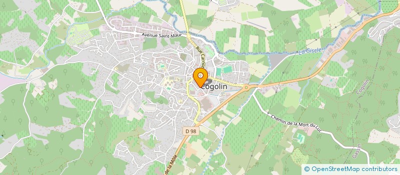 localisation de l'entreprise CDL à COGOLIN