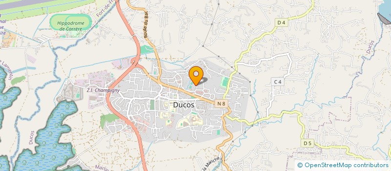 localisation de l'entreprise CDL IMMO  DUCOS