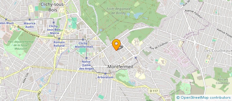 localisation de l'entreprise CDL INVESTISSEMENTS  MONTFERMEIL