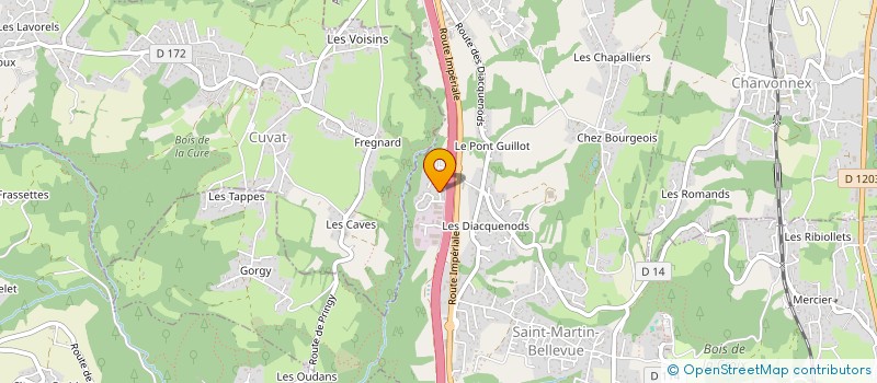 localisation de l'entreprise CDL SILLINGY  SILLINGY