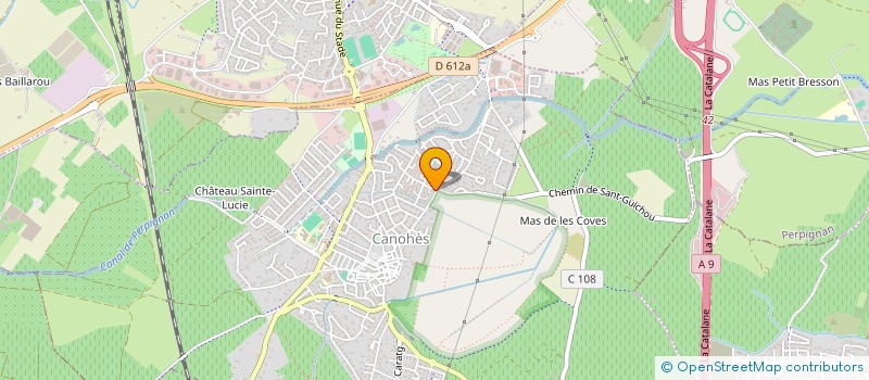 localisation de l'entreprise CDL TRAVAUX à CANOHES