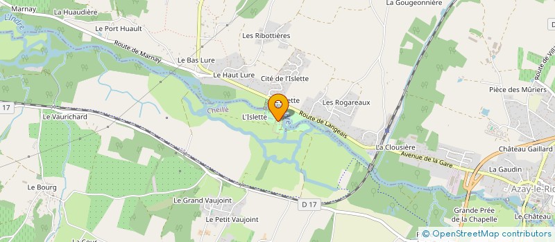 localisation de l'entreprise CDLA à AZAY-LE-RIDEAU