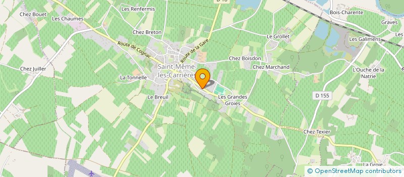 localisation de l'entreprise CDLA à SAINT-MEME-LES-CARRIERES