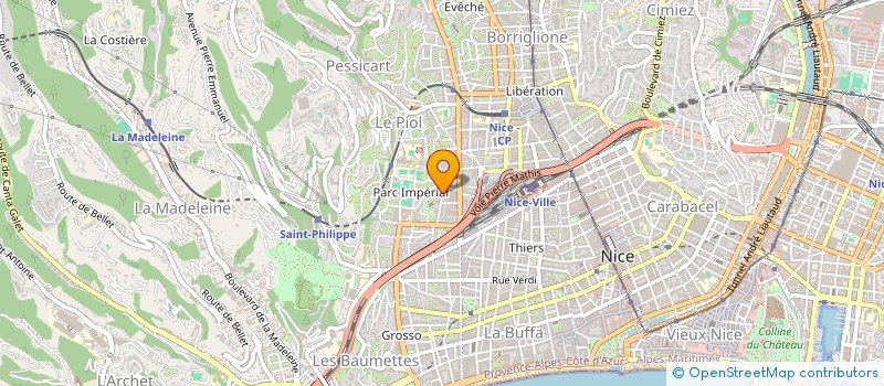 localisation de l'entreprise CDLC à NICE
