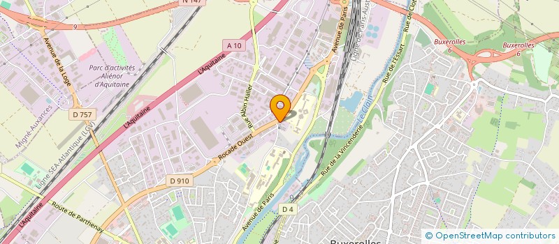 localisation de l'entreprise CDLD  POITIERS