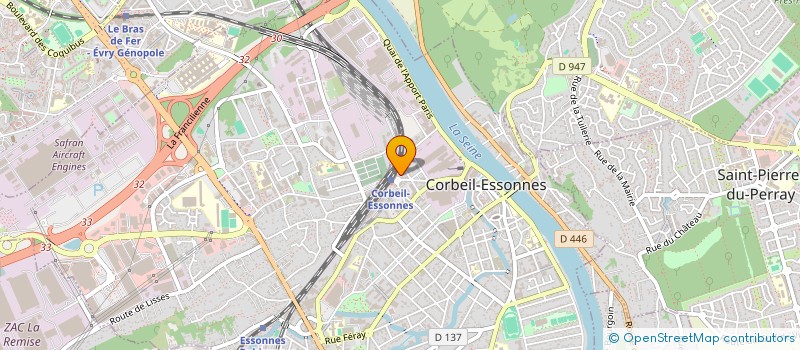 localisation de l'entreprise CDLG à CORBEIL-ESSONNES