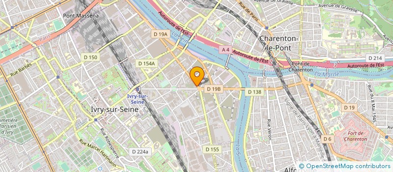 localisation de l'entreprise CDLHTC à IVRY-SUR-SEINE