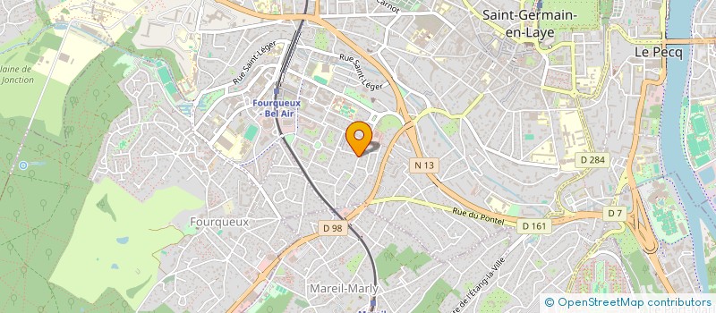 localisation de l'entreprise CDLK SERVICES  SAINT-GERMAIN-EN-LAYE