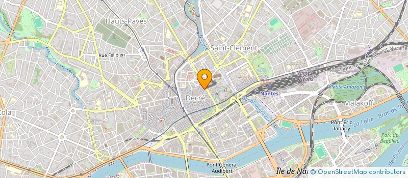 localisation de l'entreprise CDLM44 à NANTES