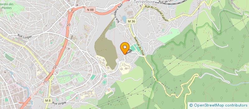 localisation de l'entreprise CDLP IMMO  LE CHAMBON-FEUGEROLLES