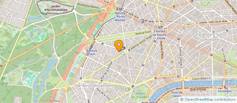 localisation de l'entreprise CDM  PARIS