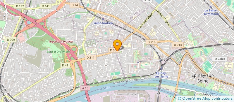 localisation de l'entreprise CDM à EPINAY-SUR-SEINE