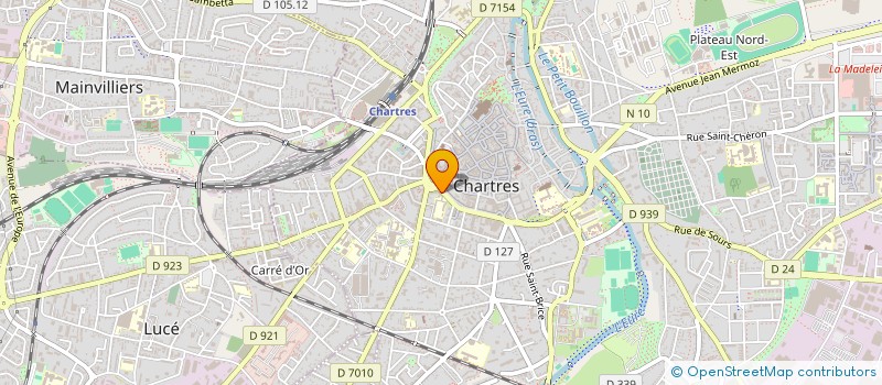 localisation de l'entreprise CDM à CHARTRES