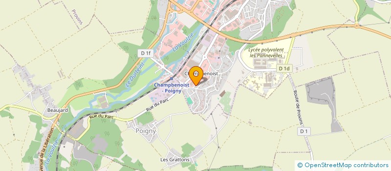 localisation de l'entreprise CDM à PROVINS