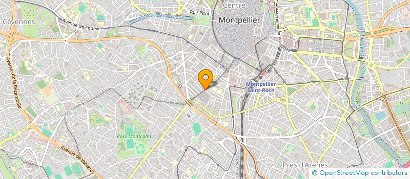 localisation de l'entreprise CDM à MONTPELLIER