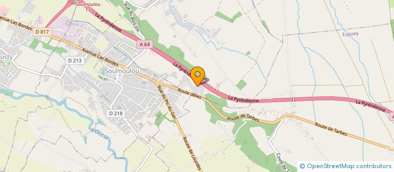 localisation de l'entreprise CDM  LIMENDOUS