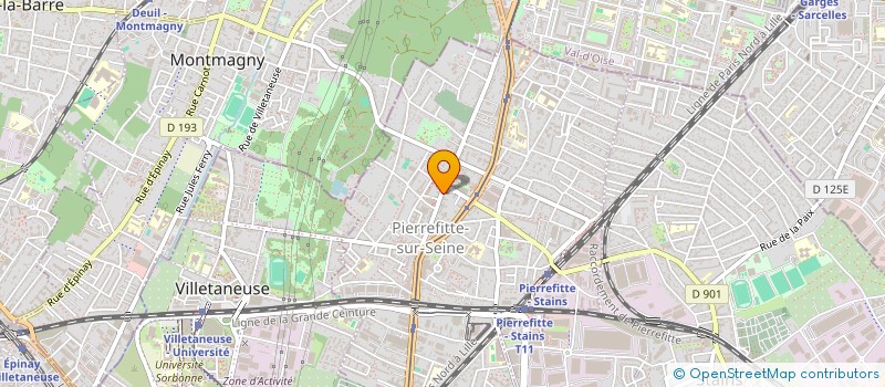 localisation de l'entreprise CDM  SAINT-DENIS