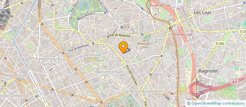 localisation de l'entreprise CDM BAT  PARIS