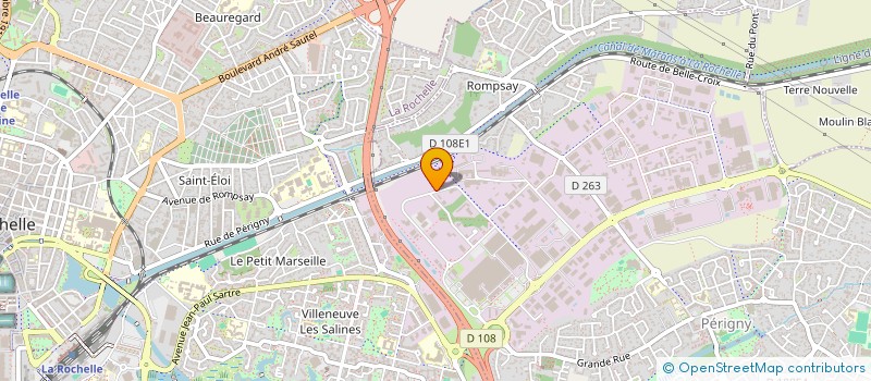 localisation de l'entreprise CDM CORDELIERS  PERIGNY