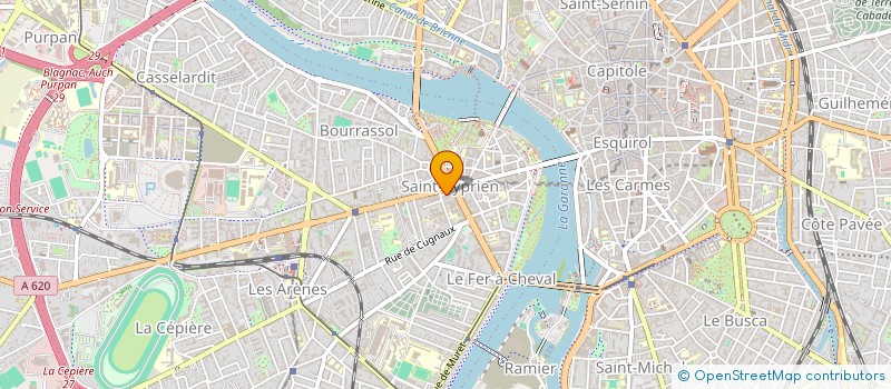 localisation de l'entreprise CDM DEVELOPPEMENT à TOULOUSE