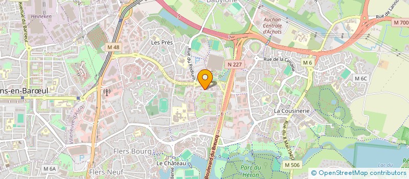 localisation de l'entreprise CDM FERMETURES à VILLENEUVE-D'ASCQ