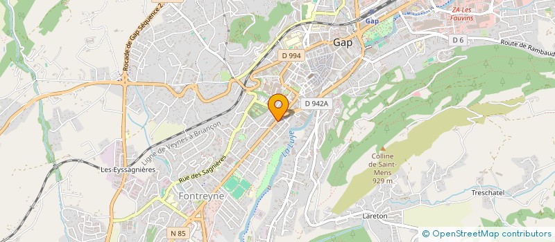 localisation de l'entreprise CDM IMMOCONSEILS à GAP