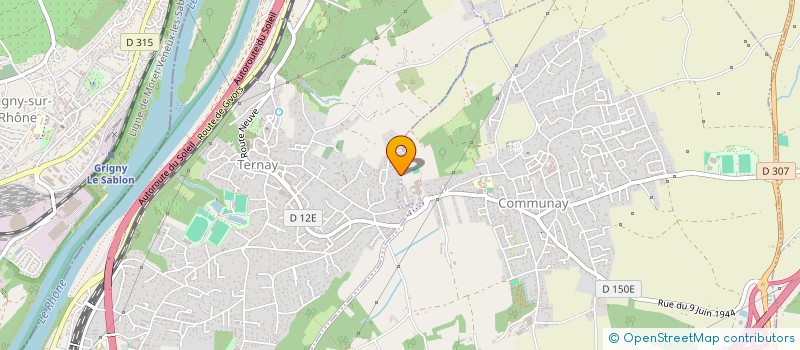 localisation de l'entreprise CDM LAMBERT à CORBAS