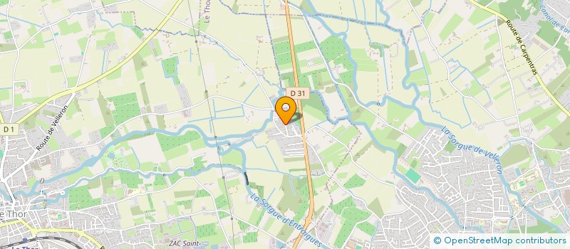 localisation de l'entreprise CDM PLOMBERIE  LE THOR