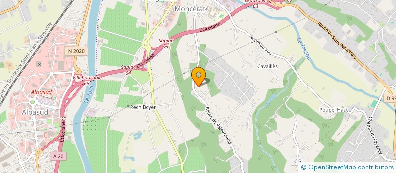 localisation de l'entreprise CDM82  MONTAUBAN