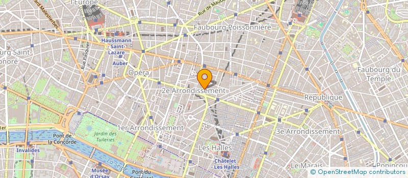 localisation de l'entreprise CDMA - COMPAGNIE DE DEVELOPPEMENT DU MANGANESE ET AUTRES PRODUITS à PARIS