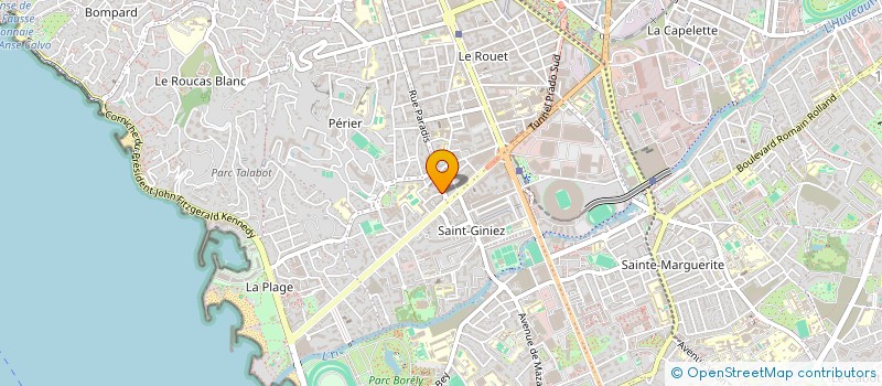 localisation de l'entreprise CDMB à MARSEILLE 8EME