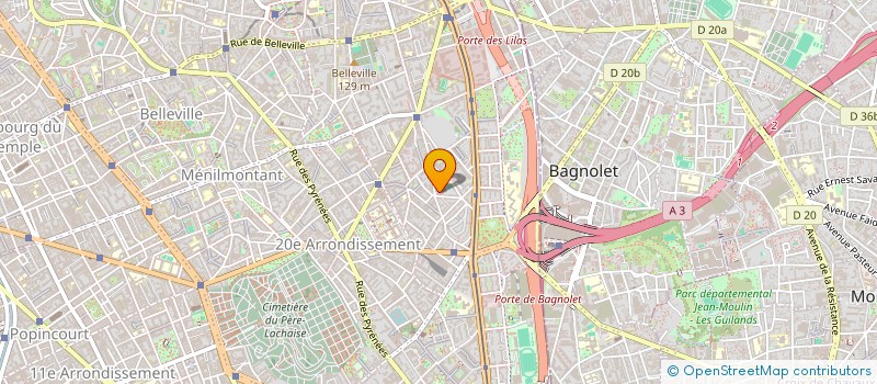 localisation de l'entreprise CDMD  PARIS