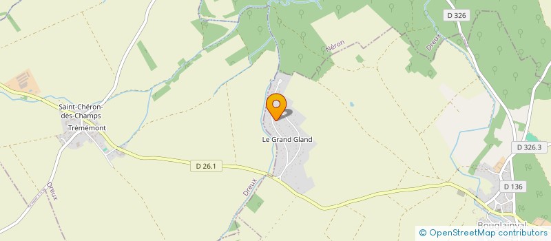 localisation de l'entreprise CDMH CONSULTING à BOUGLAINVAL