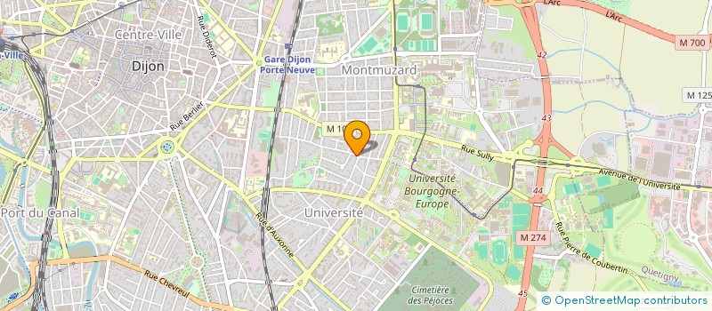 localisation de l'entreprise CDML à DIJON