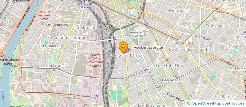 localisation de l'entreprise CDML  LYON