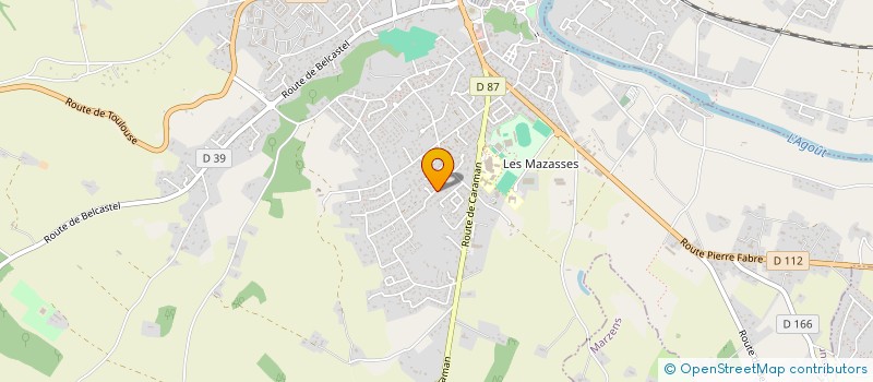 localisation de l'entreprise CDML HOLDING  LAVAUR