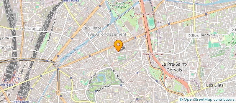 localisation de l'entreprise CDMM  PARIS