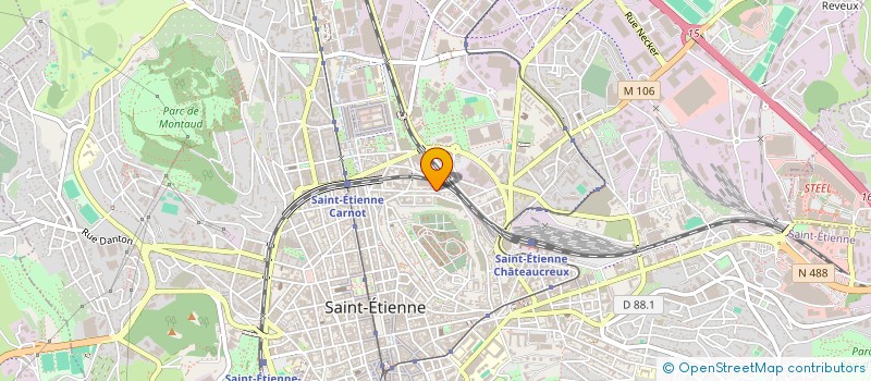 localisation de l'entreprise CDMO CHAILLES à SAINT-ETIENNE