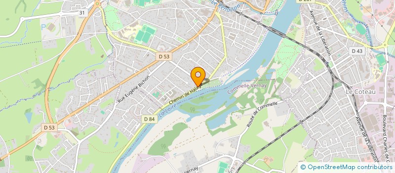 localisation de l'entreprise CDMR  ROANNE