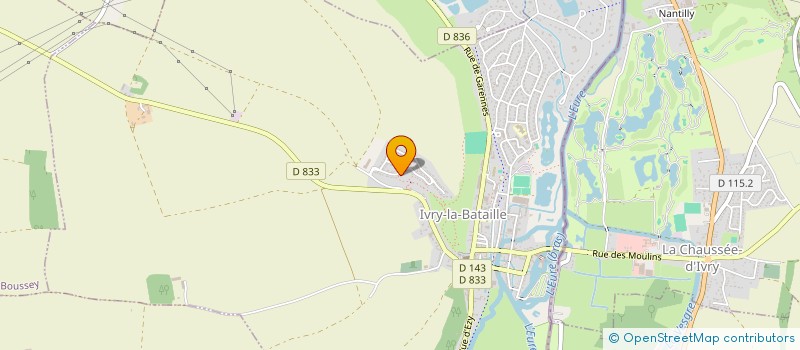 localisation de l'entreprise CDMT-NOUKY  IVRY-LA-BATAILLE