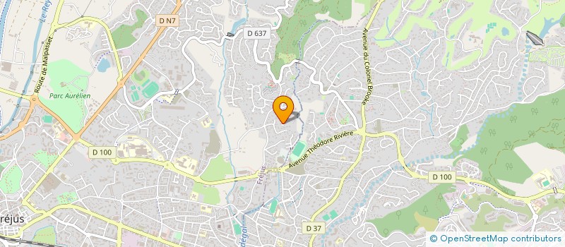 localisation de l'entreprise CDN RENOVATION à FREJUS