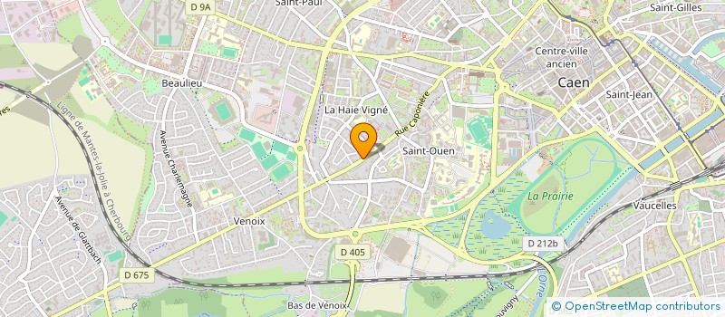 localisation de l'entreprise CDNC à CAEN
