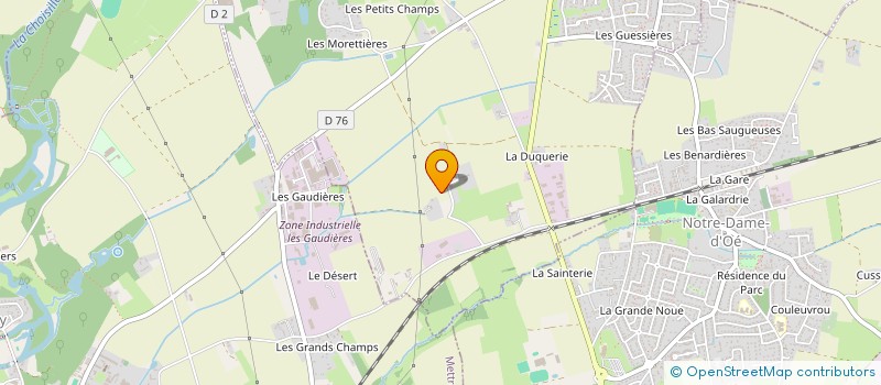 localisation de l'entreprise CDND à CHANCEAUX-SUR-CHOISILLE