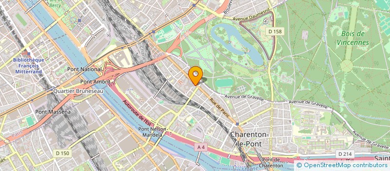 localisation de l'entreprise CDNL CONSEILS  CHARENTON-LE-PONT