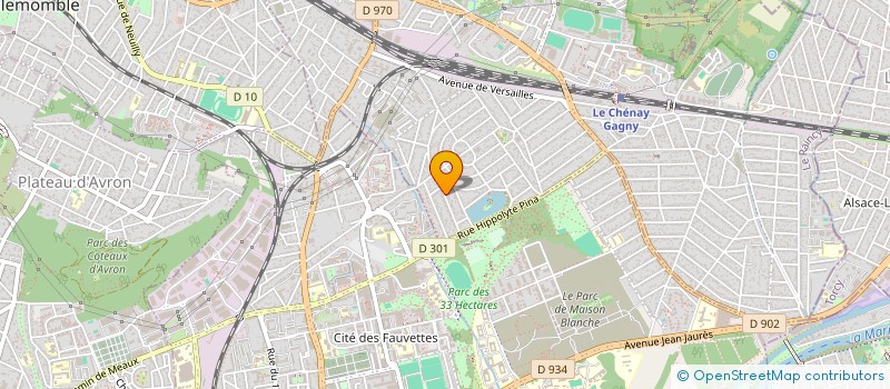 localisation de l'entreprise CDO à GAGNY