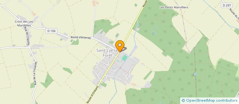 localisation de l'entreprise CDO  SAINT-LYE-LA-FORET